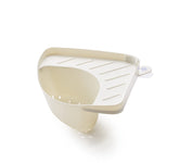 Kuber Industries Pack of 3 Kitchen Sink Stand | Food Strainer Stand for Kitchen | Vegetable-Fruit Drainer Holder | Sink Stopper Shifter for Kitchen | Multipupose Kitchen Sink Stand | TM20002WH | White